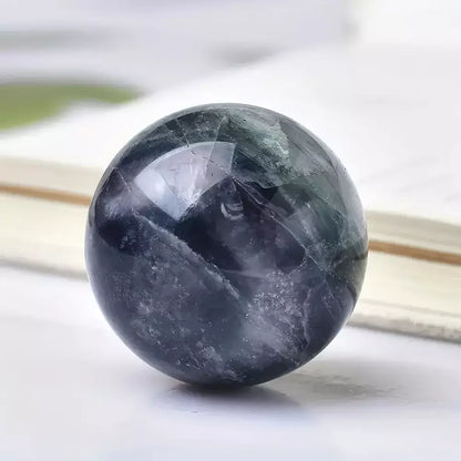 Blue-Green Fluorite Sphere