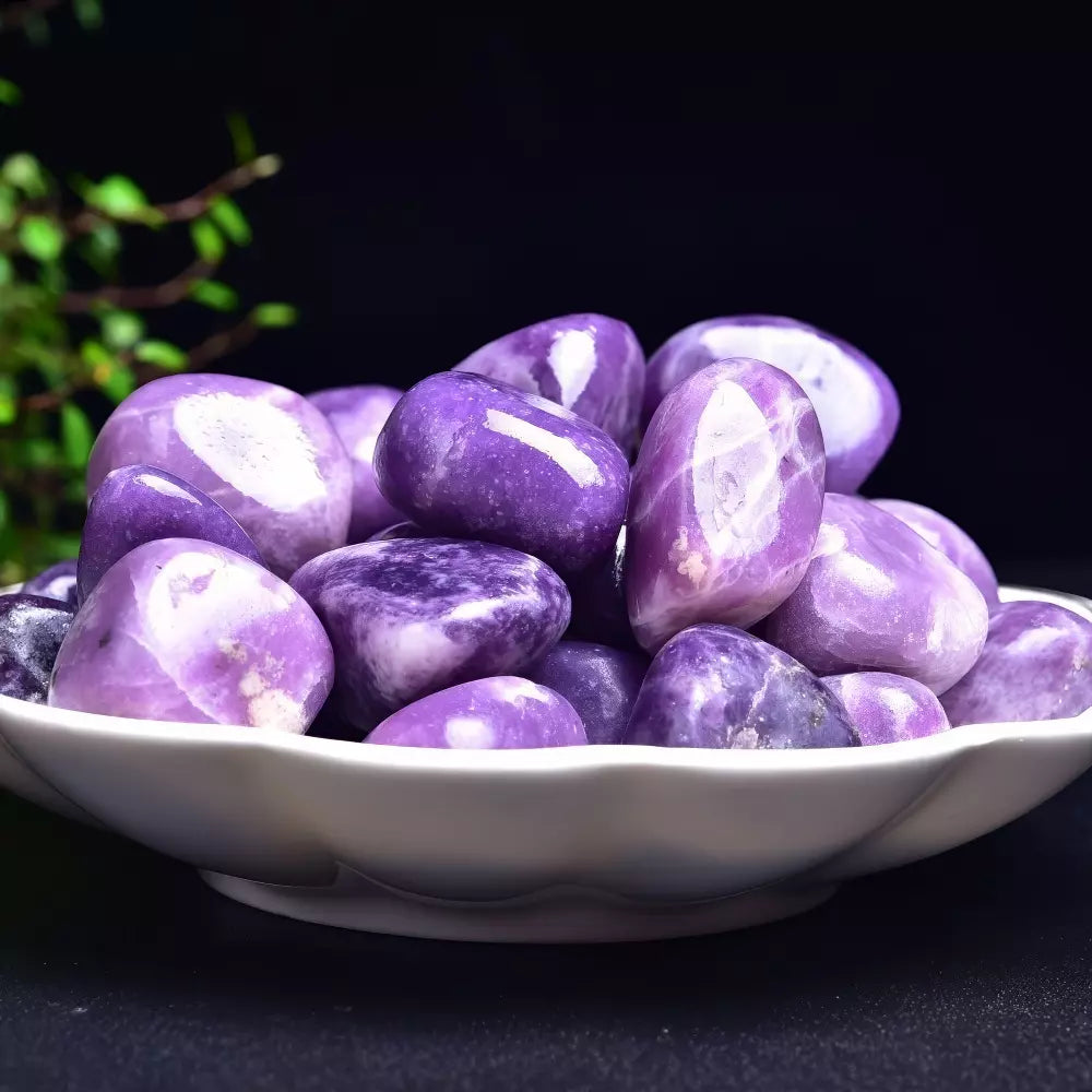 Purple Mica Tumbled