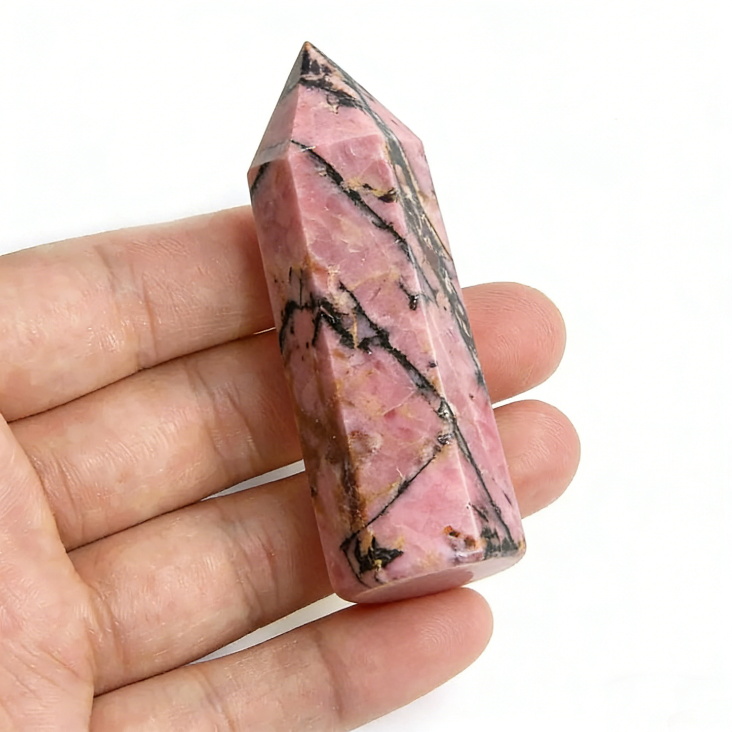 Rhodonite Mini Tower Crystal