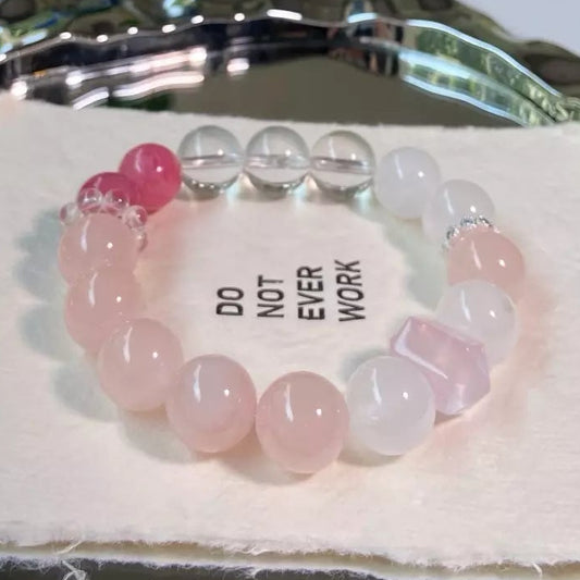 Snow Pink Mystic Crystal