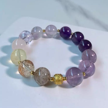 Black Purple Golden Glow