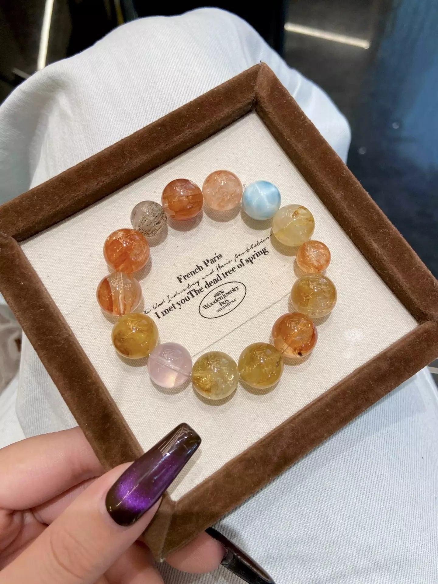 Crystal Cluster Honey Garden