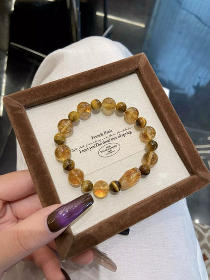 Tiger Eye Golden Tower