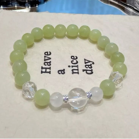 Creamy Green Crystal