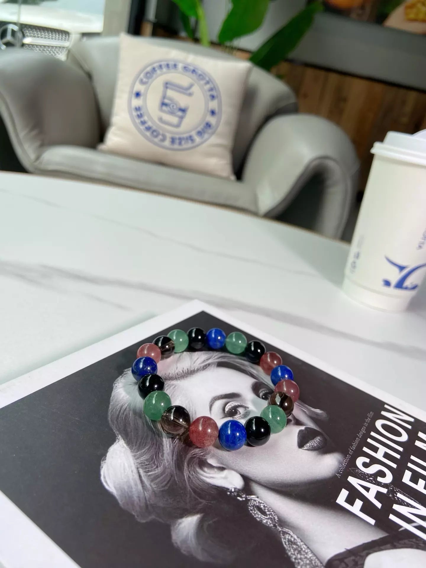 Pink Blush &amp; Green Frost