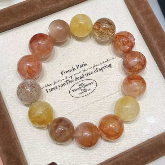 Crimson Glow Golden Radiance