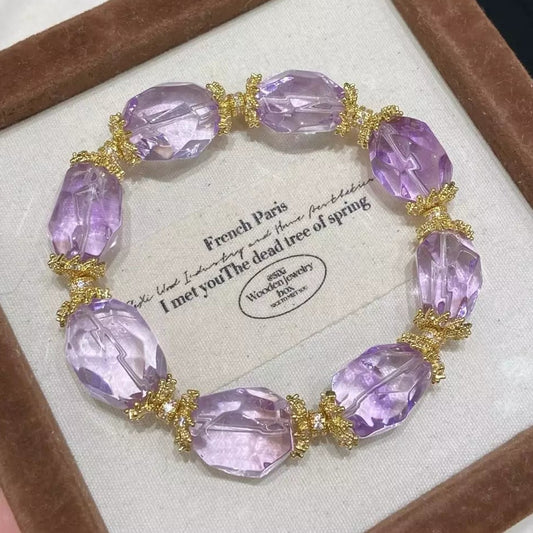 Lavender Crystal Gilded Dream