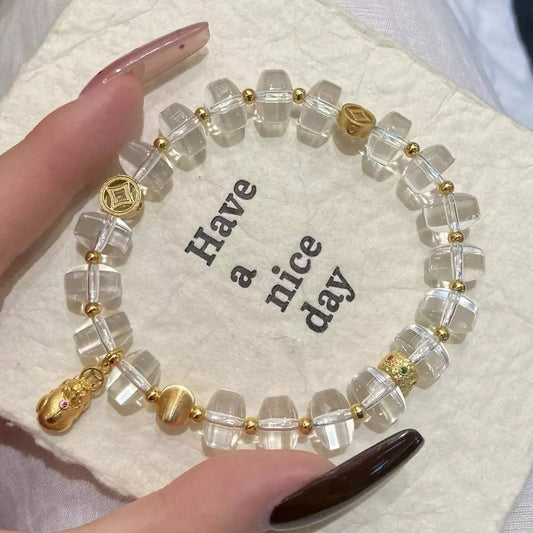 Crystal Clarity &amp; Gold Glow