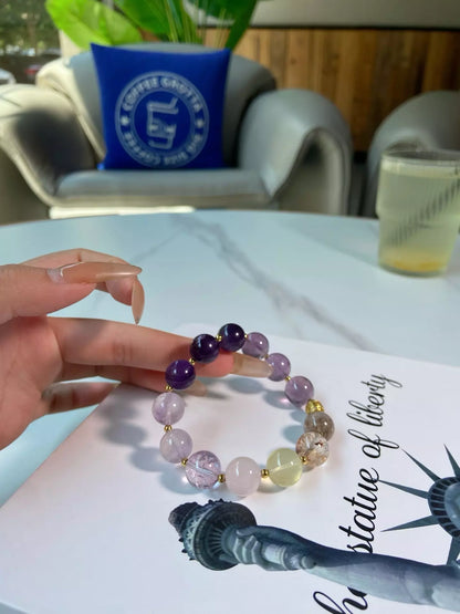 Black Purple Golden Glow