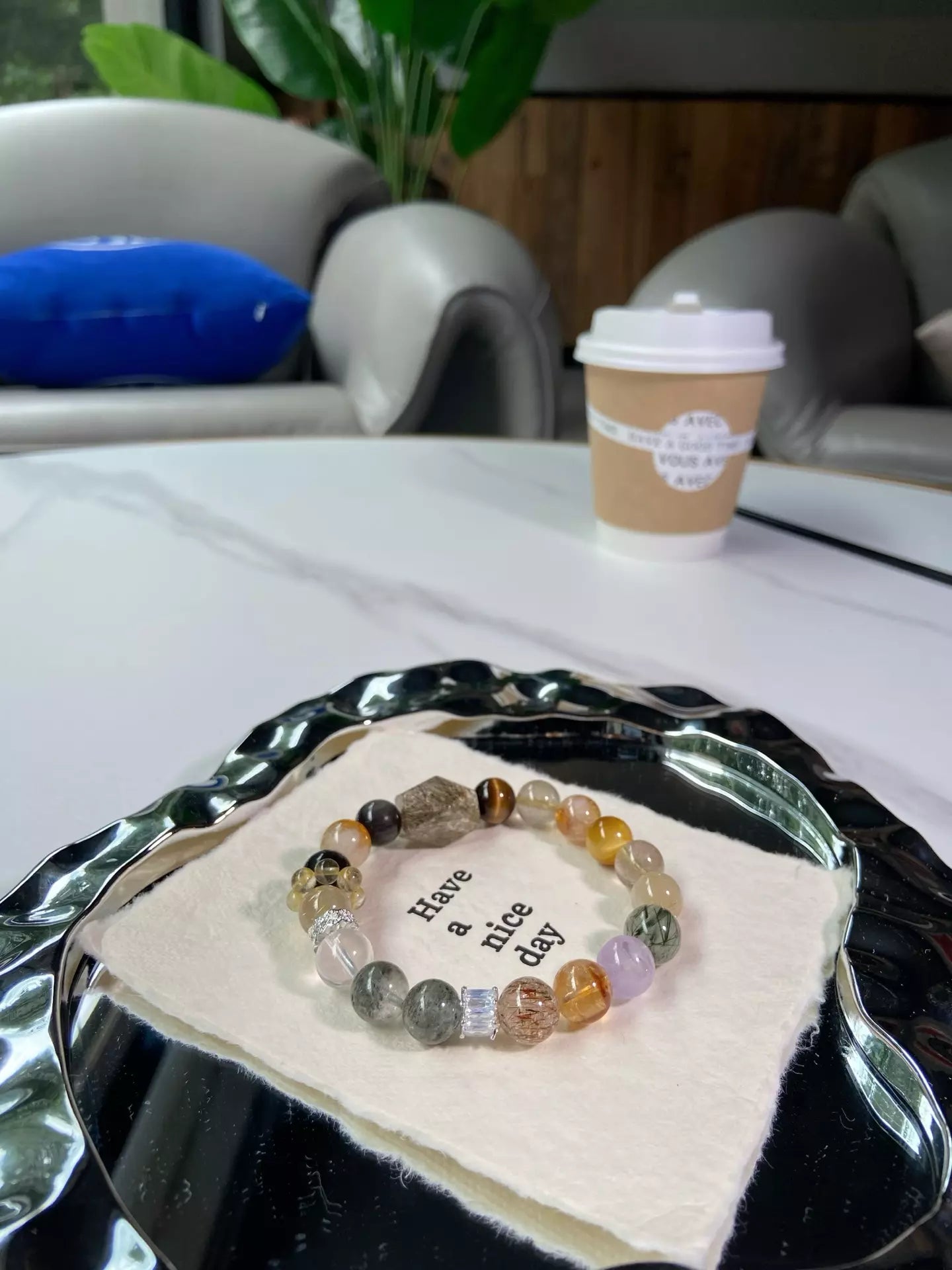 Tiger Perches on Green Peak