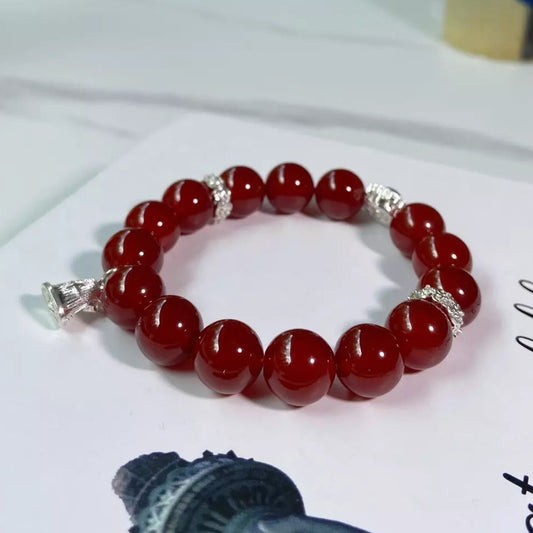 Cinnabar Red Agate