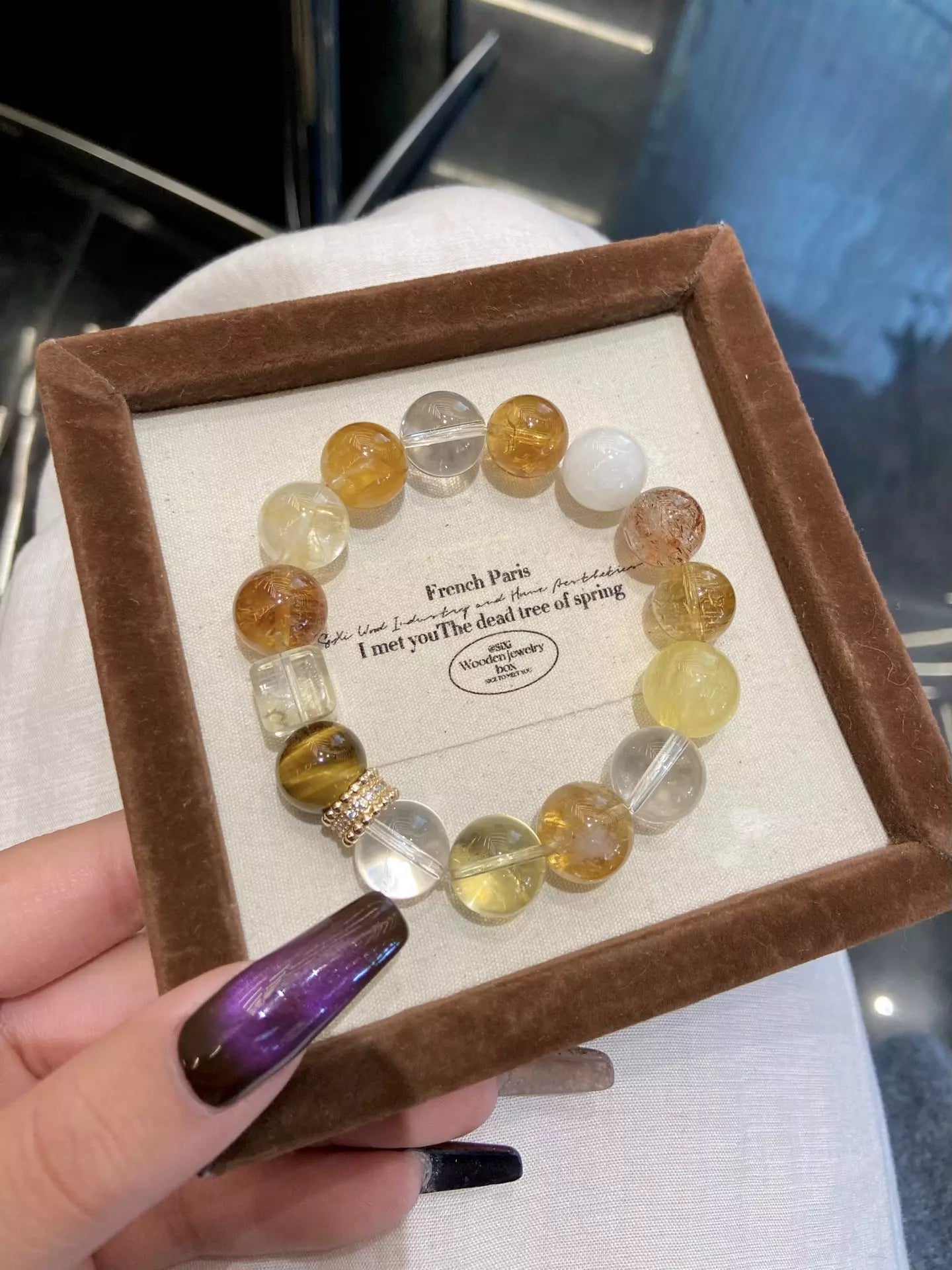 Golden Gleam in Eternal Night