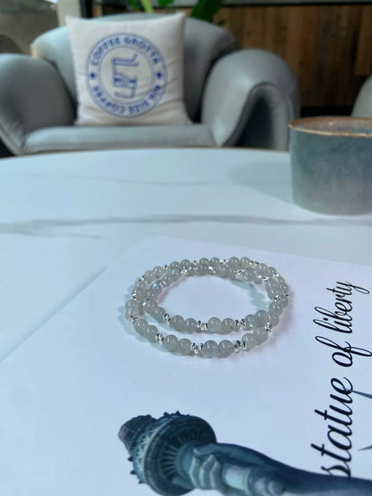 Silver Sparkle Floating Light