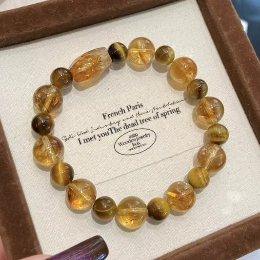 Tiger Eye Golden Tower