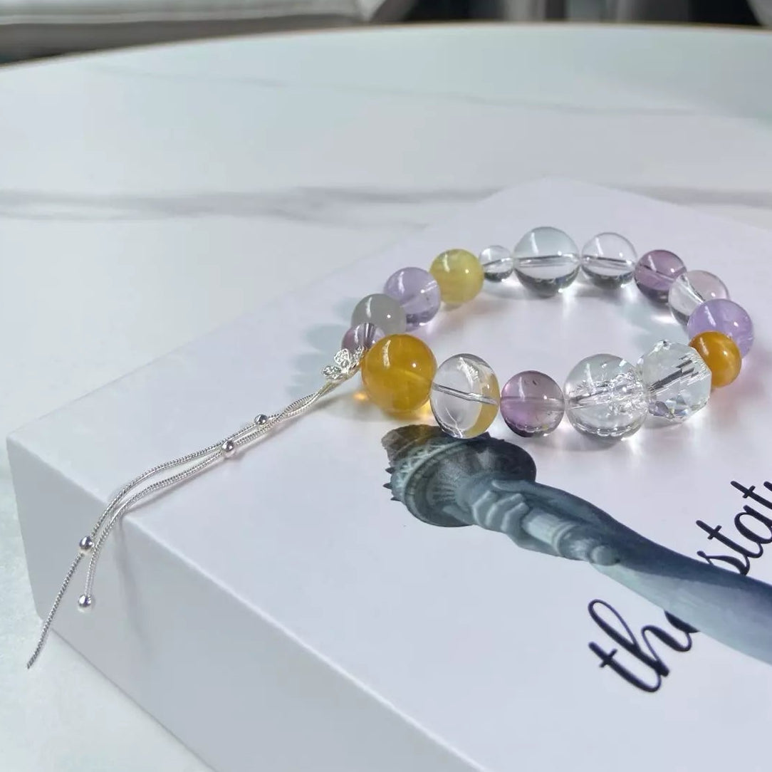 Crystal Cluster Rainbow Bloom