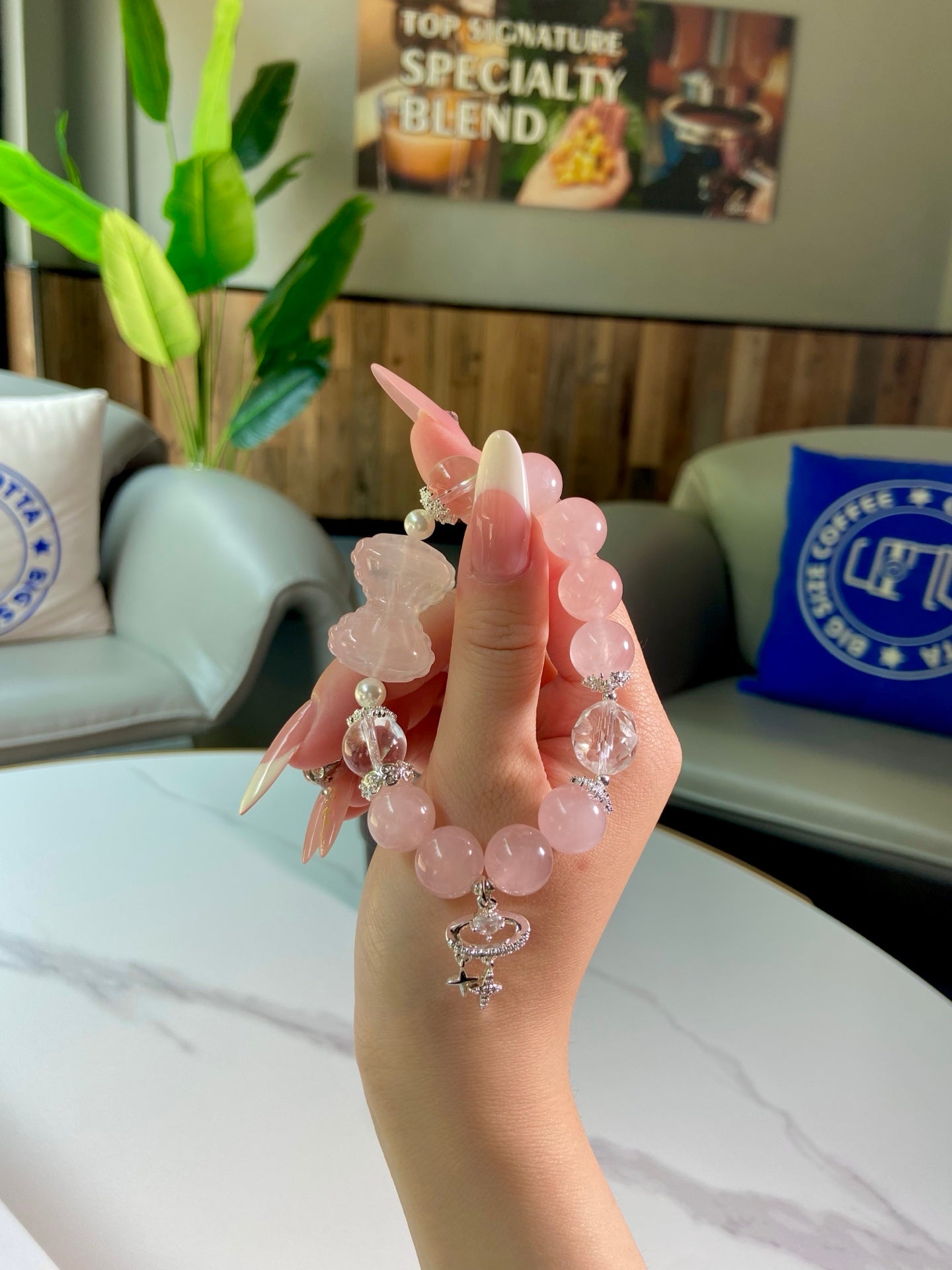 Soft Glow Pink Jade