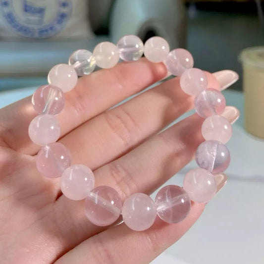 Pink Jade Glow Rose Quartz