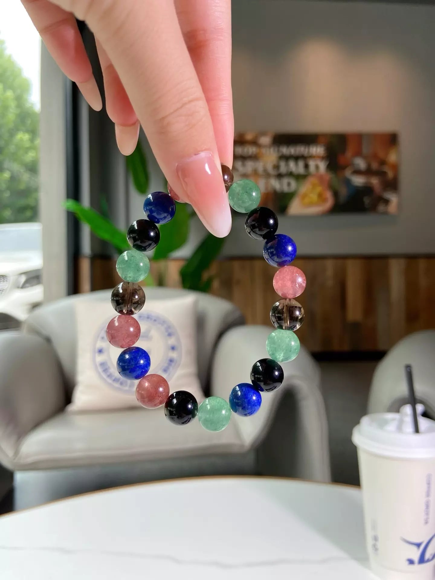 Pink Blush &amp; Green Frost