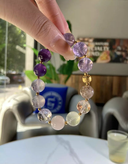 Black Purple Golden Glow