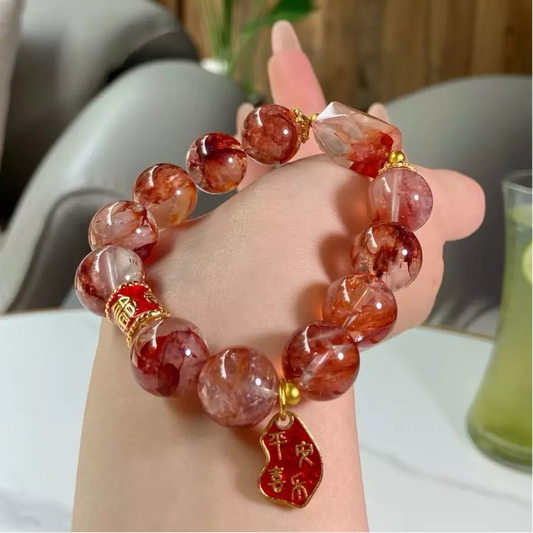 Crimson Blossom Radiance