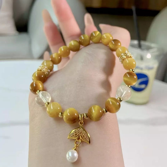 Golden Wave Tiger Eye Bracelet