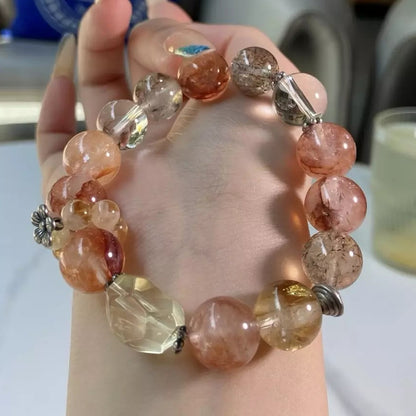 Red Crystal Citrine Pagoda