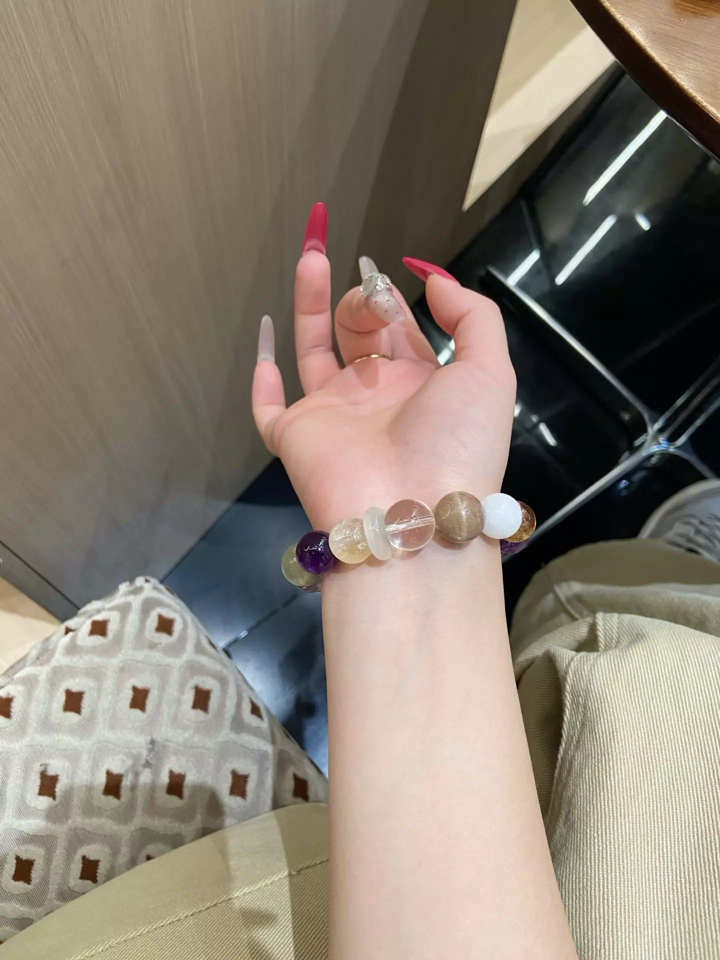 Smoky Purple Flowing Gold