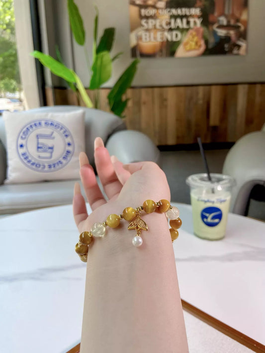 Golden Wave Tiger Eye Bracelet