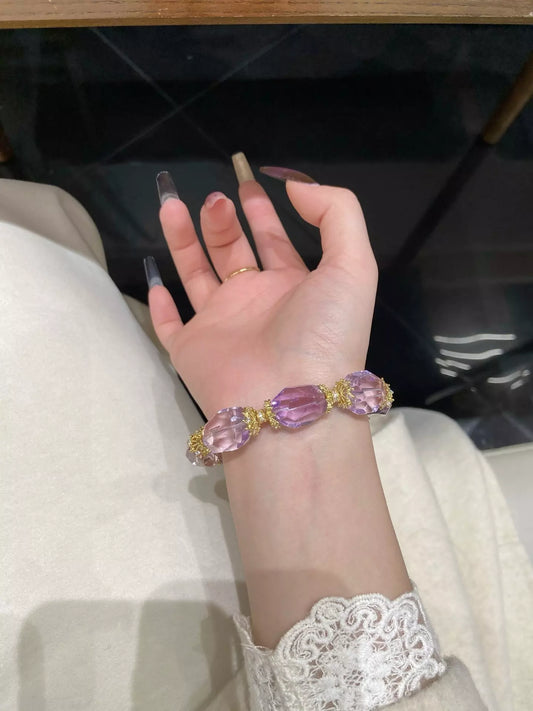Lavender Crystal Gilded Dream