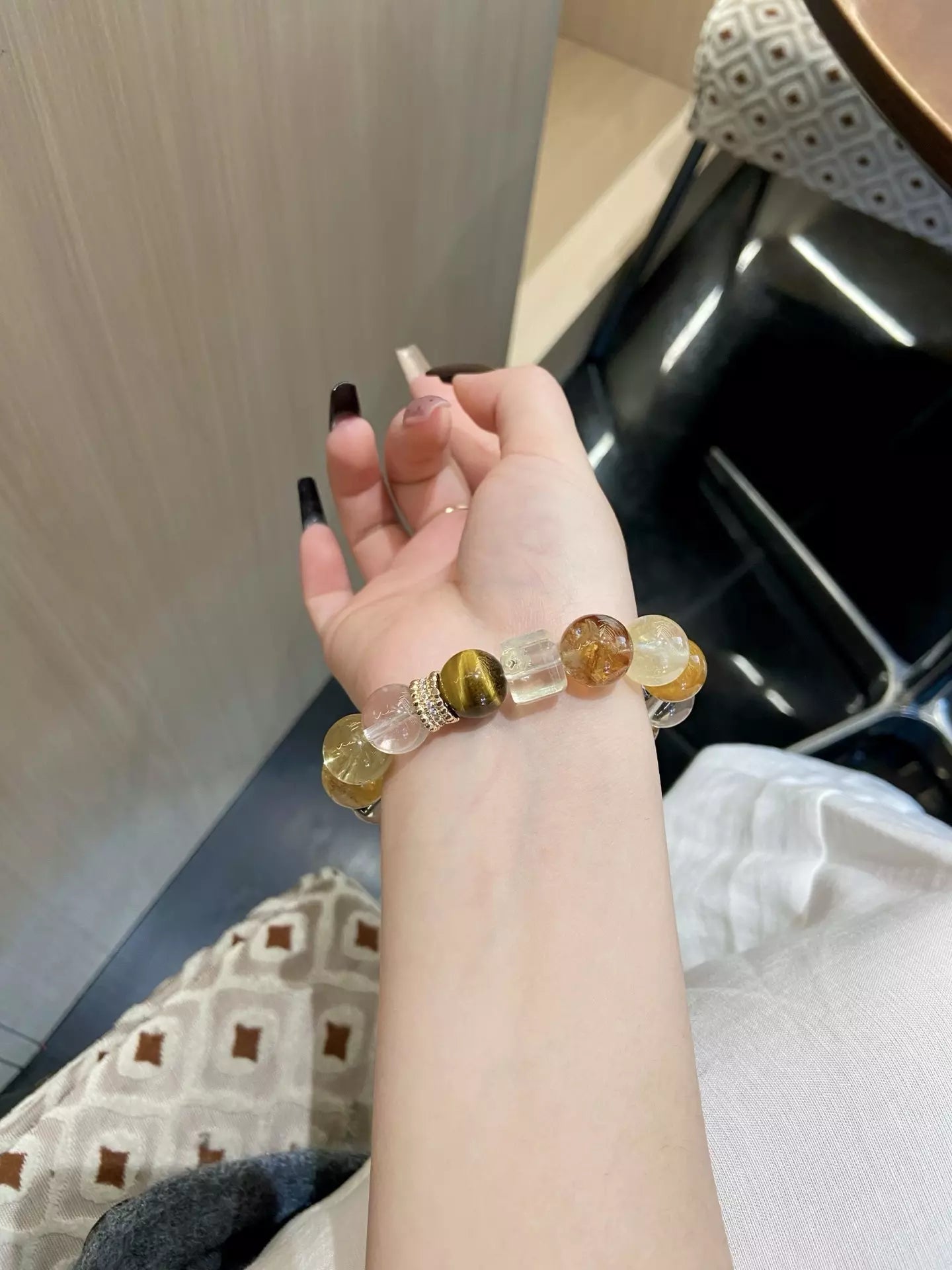 Golden Gleam in Eternal Night