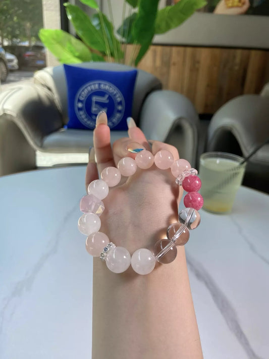 Snow Pink Mystic Crystal