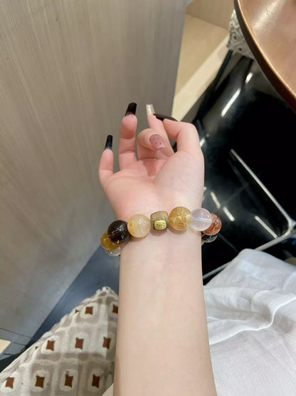 Black and Yellow Crystal Shield