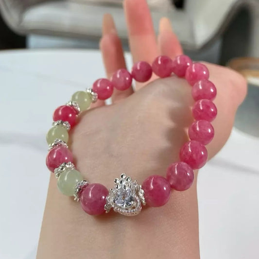 Crimson Glow &amp; Green Jade