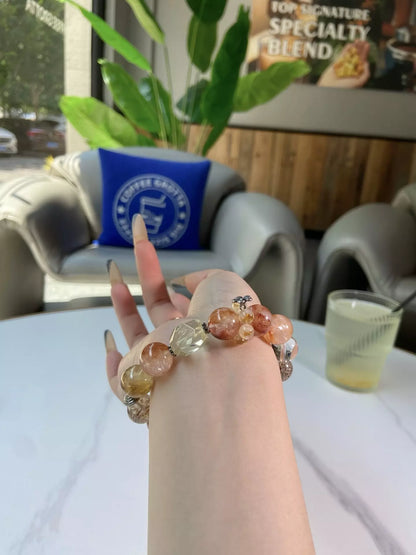 Red Crystal Citrine Pagoda